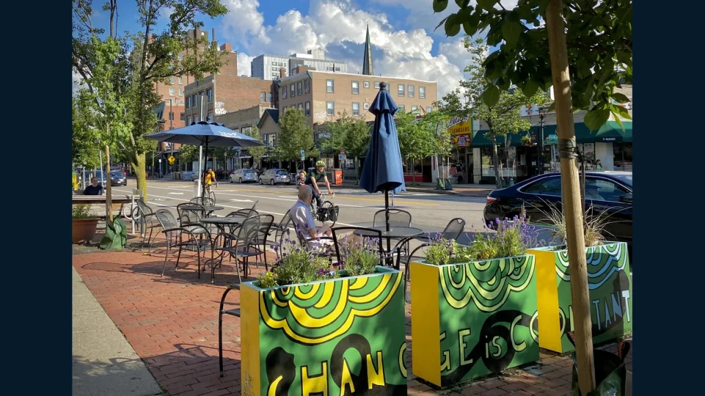 Asmara Eritrean Restaurant in Cambridge, Massachusetts. Archival photograph, 2021; diaspora business context.